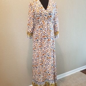 Lovely Bohemian Floral Dress